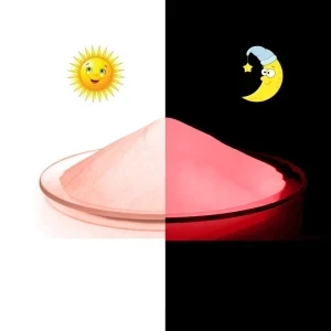 Pols de recobriment en pols de color neó Pigment en pols fluorescent a la llum del dia